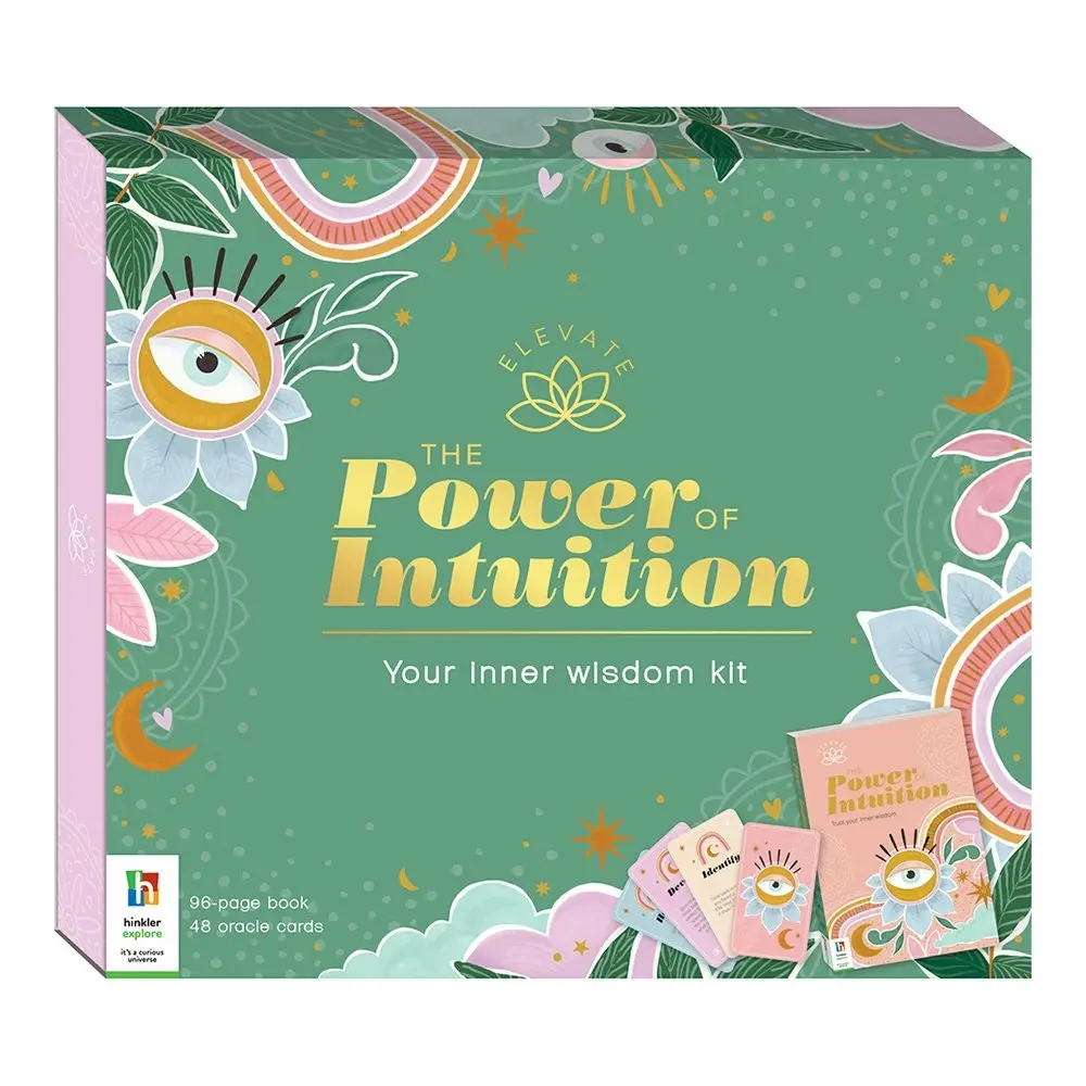 Elevate The Power of Intuition Mindful Wellness Book Kit Spiritual Health - Entertainment