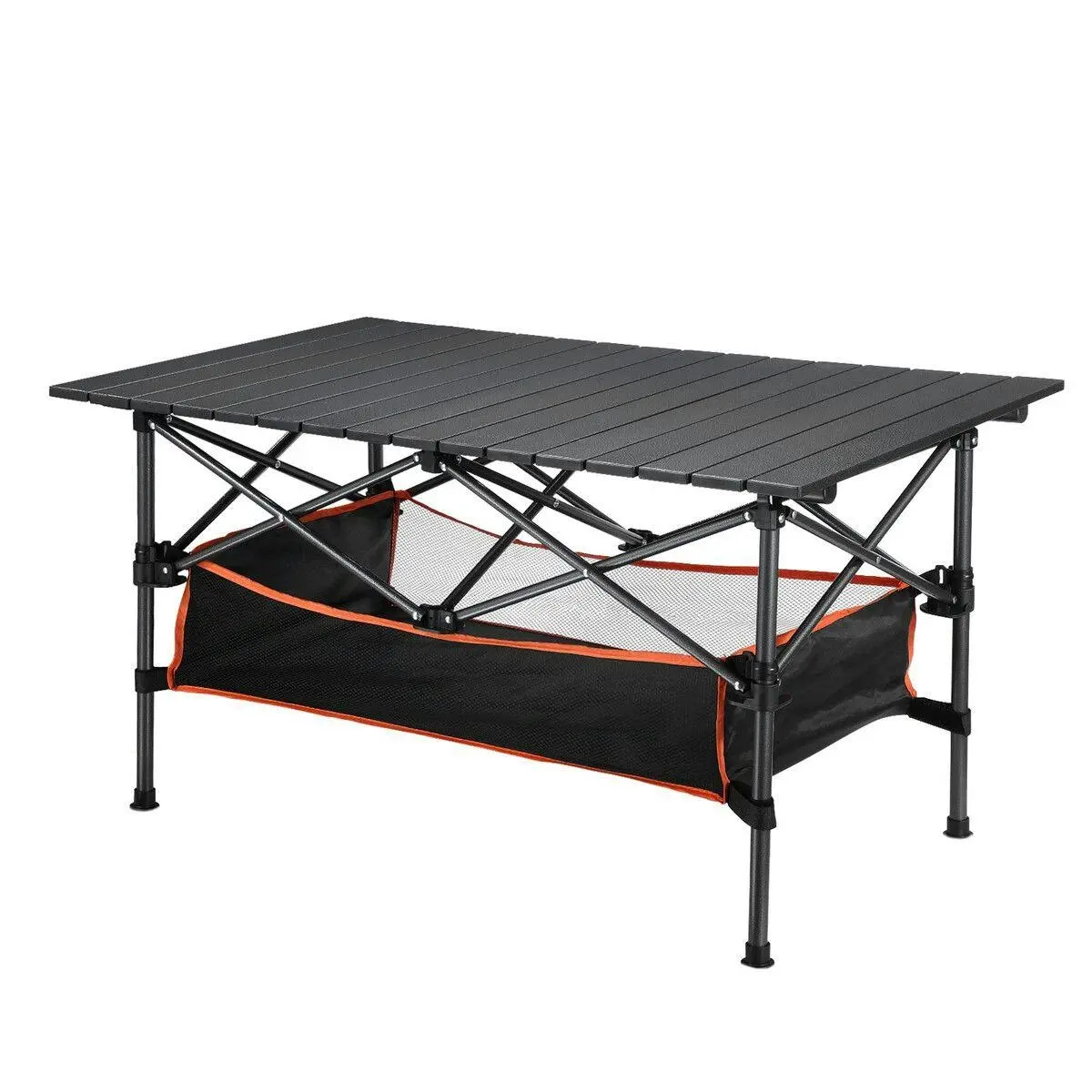OGL Folding Camping Table Portable Picnic Outdoor Foldable Desk Aluminium with Storage Carry Bag - Sports & Outdoor
