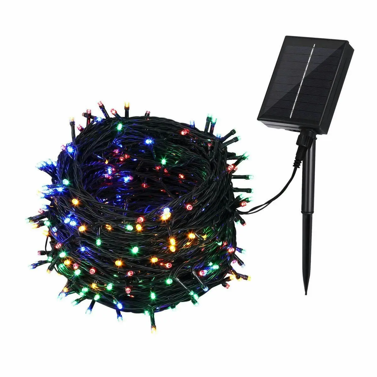 Ausway Solar Fairy String Light LED Xmas Falling Twinkle Tree Decoration Christmas Garden Bedroom Waterproof Outdoor Indoor - Home & Garden