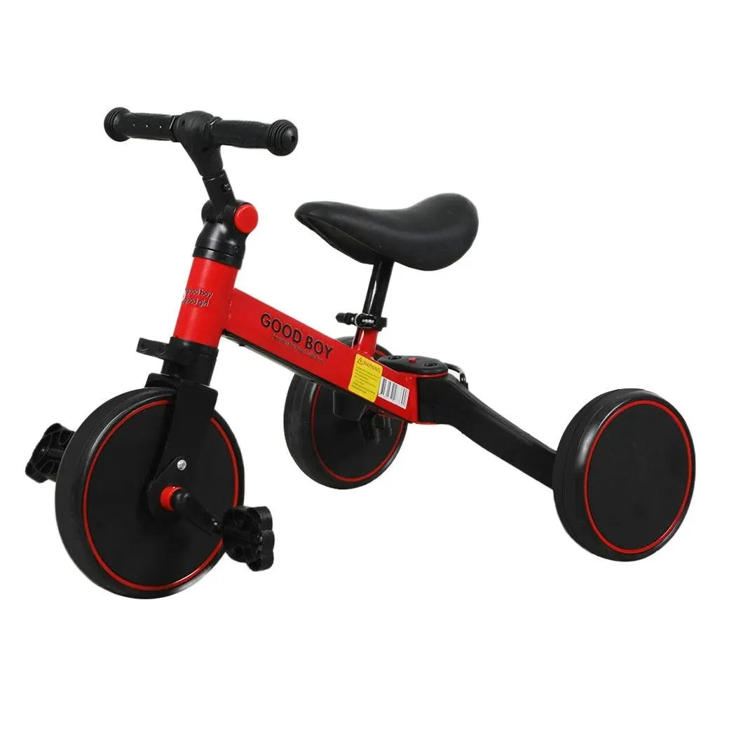 BoPeep Kids Tricycle Toddler Balance Bike 3 in1 Ride on Toys Toddler Push Trike - Toys & Games