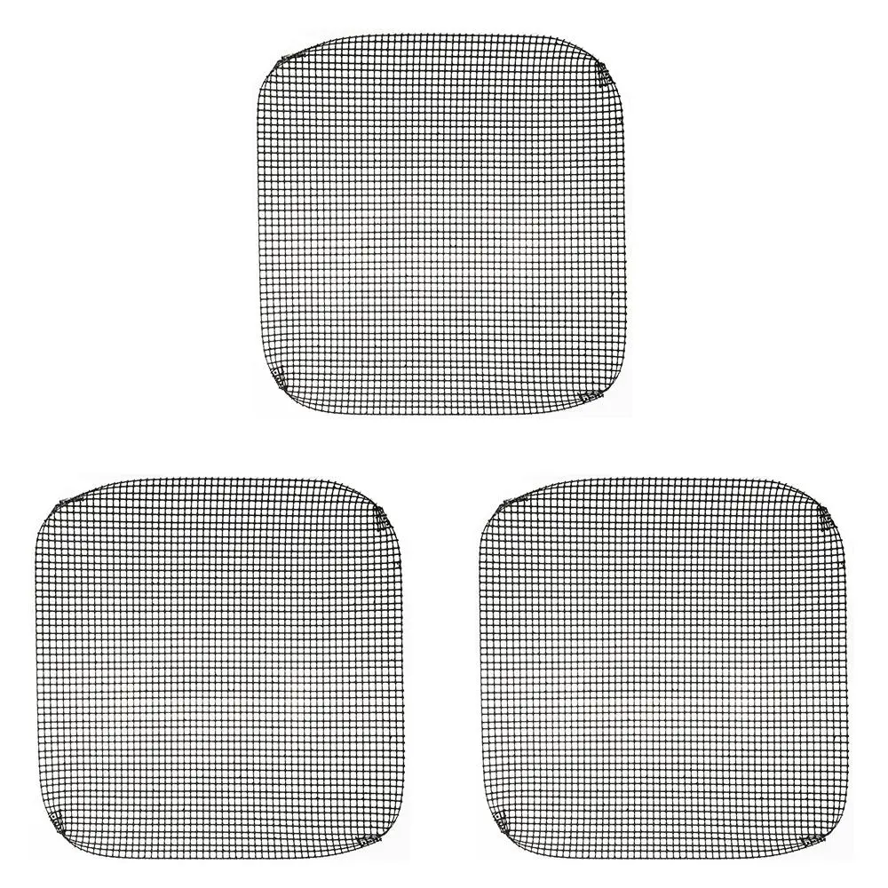 3x Toastabags Quickachips Heat-proof Mesh Oven Tray Home/Kitchen Baking Black