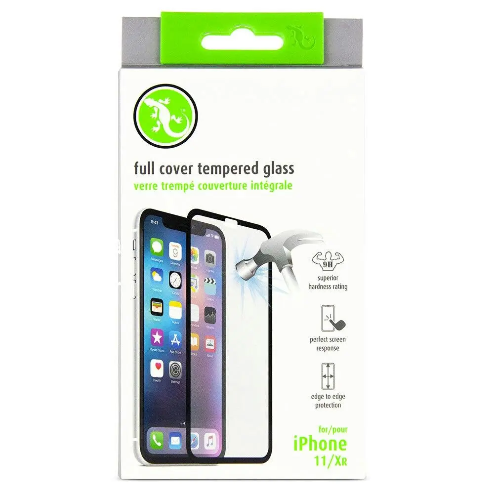 Gecko 3D Tempered Glass Guard Screen Protector for Apple iPhone 11/XR Clear - Electronics