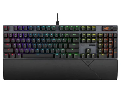 ASUS 90MP03XFBKAA20 Full-Size Hot-Swappable Mechanical Gaming Keyboard