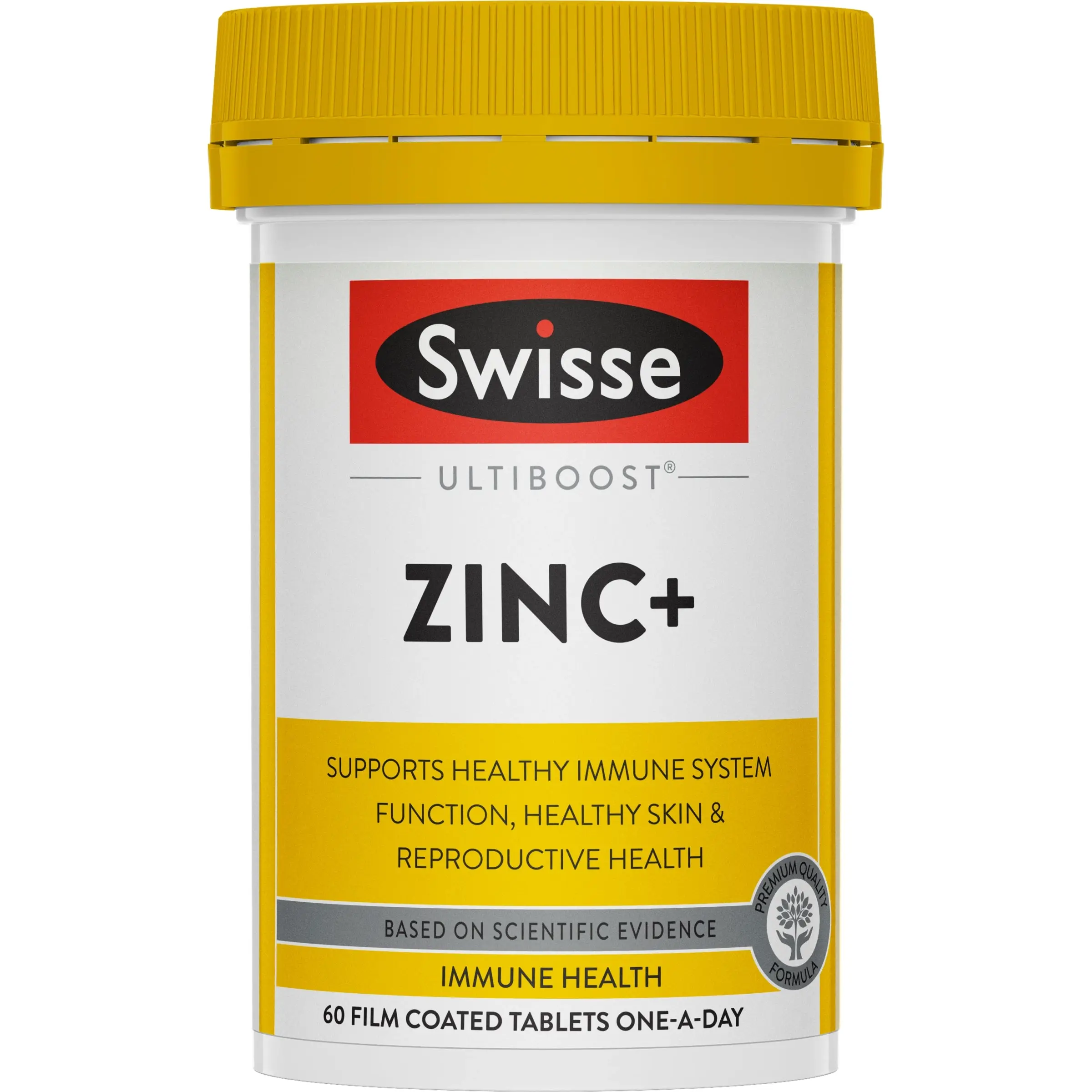 Swisse Ultiboost Zinc+ 60 Tablets - Health