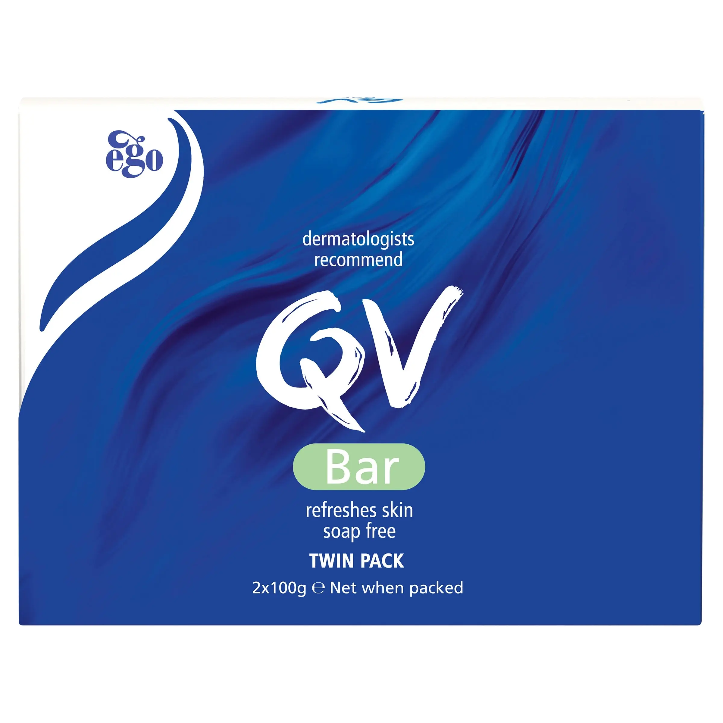 Ego QV Wash Cleansing Bar 100g Twin Pack - Beauty