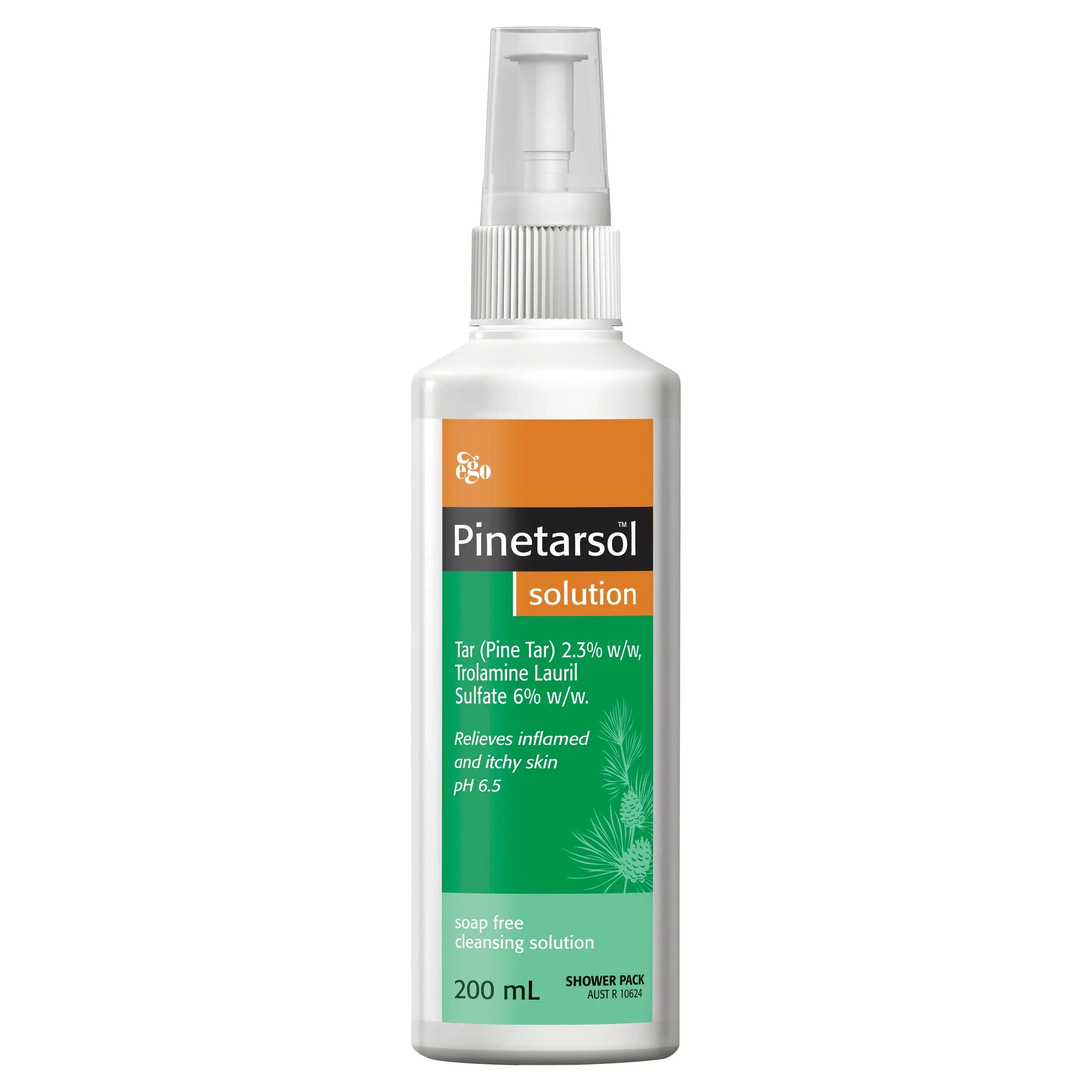 Pinetarsol Solution 200mL Shower Pump - Beauty