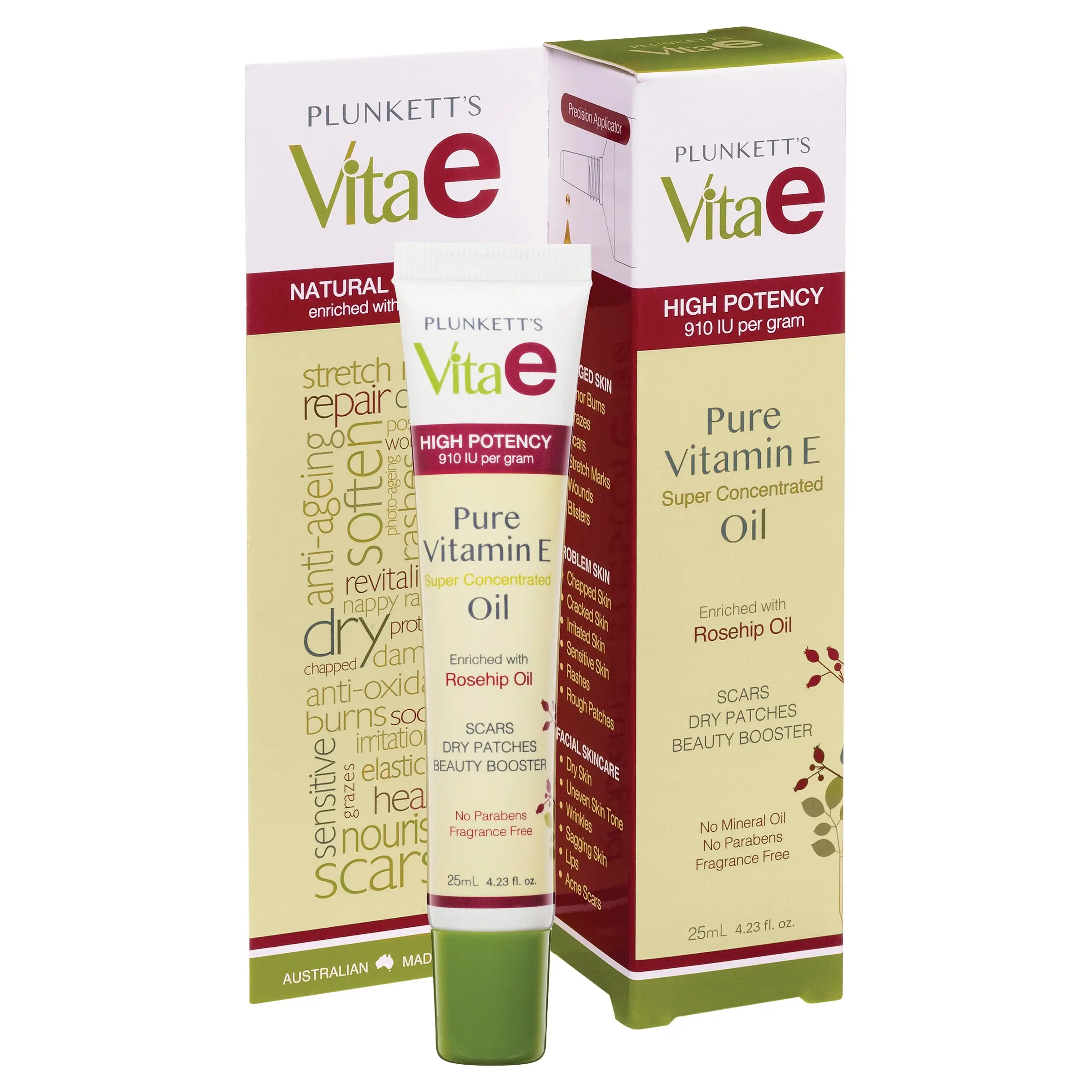 Plunkett's Vita E Pure Vitamin E Oil 25ml - Beauty