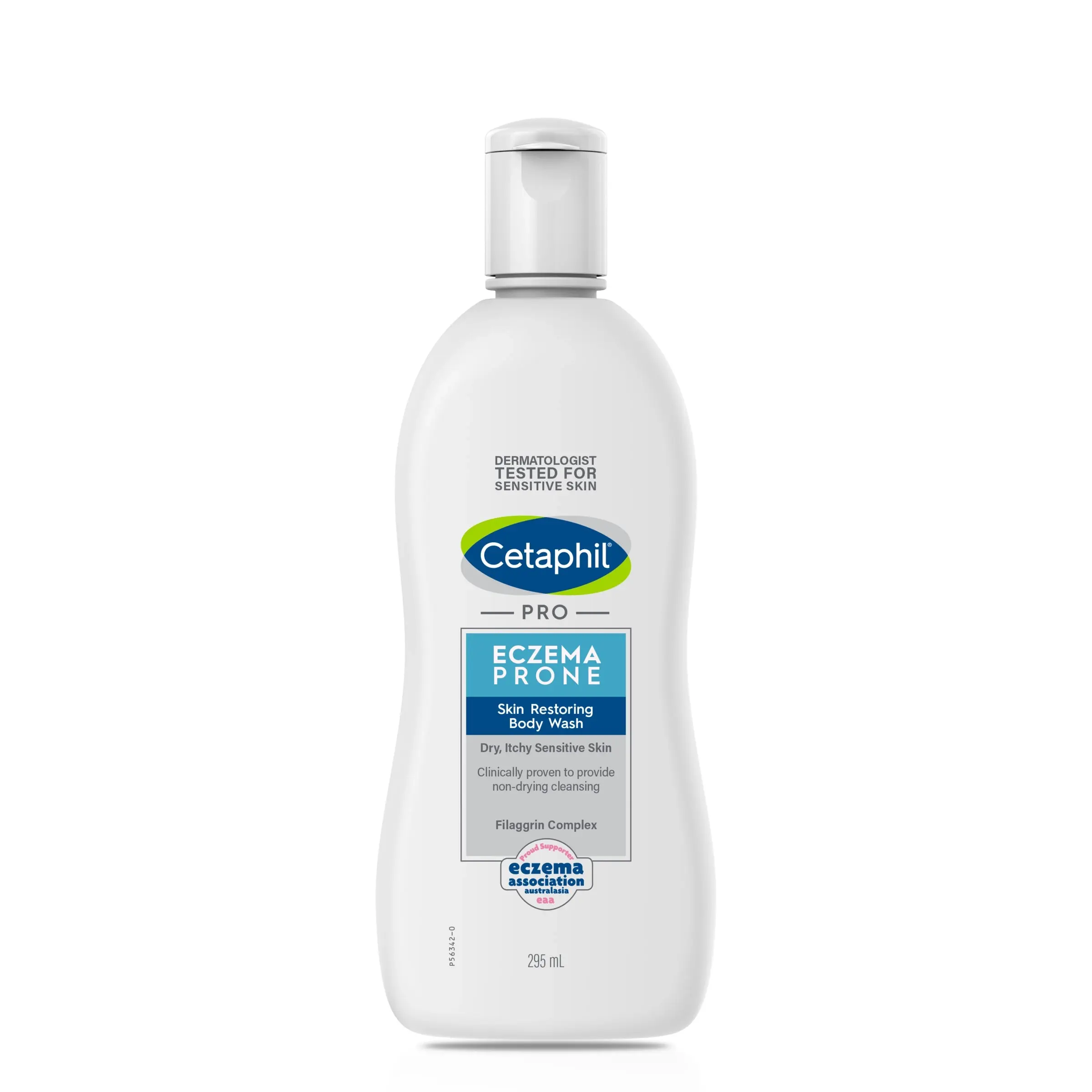 Cetaphil Pro Eczema Prone Skin Restoring Body Wash 295ml - Beauty