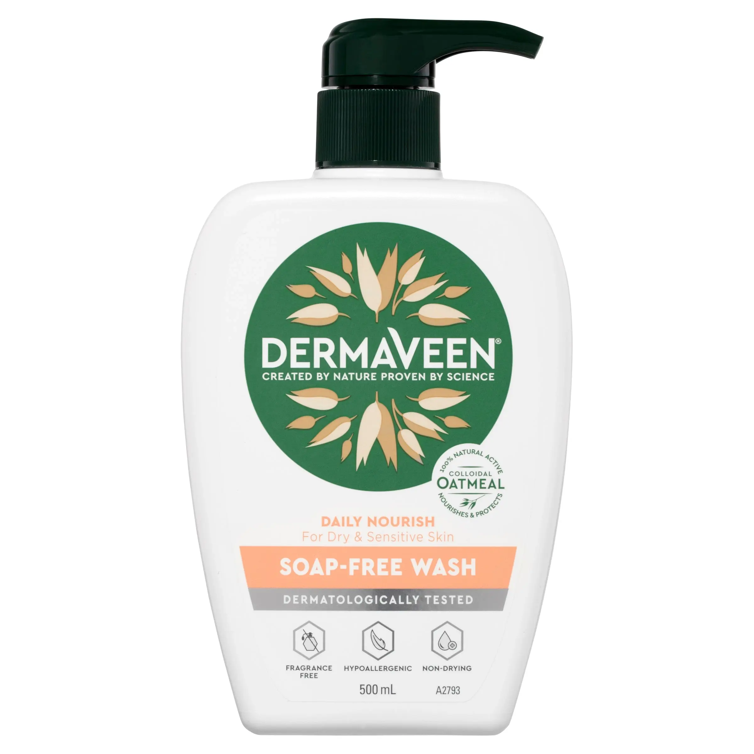 Dermaveen Soap Free Wash 500ml - Beauty
