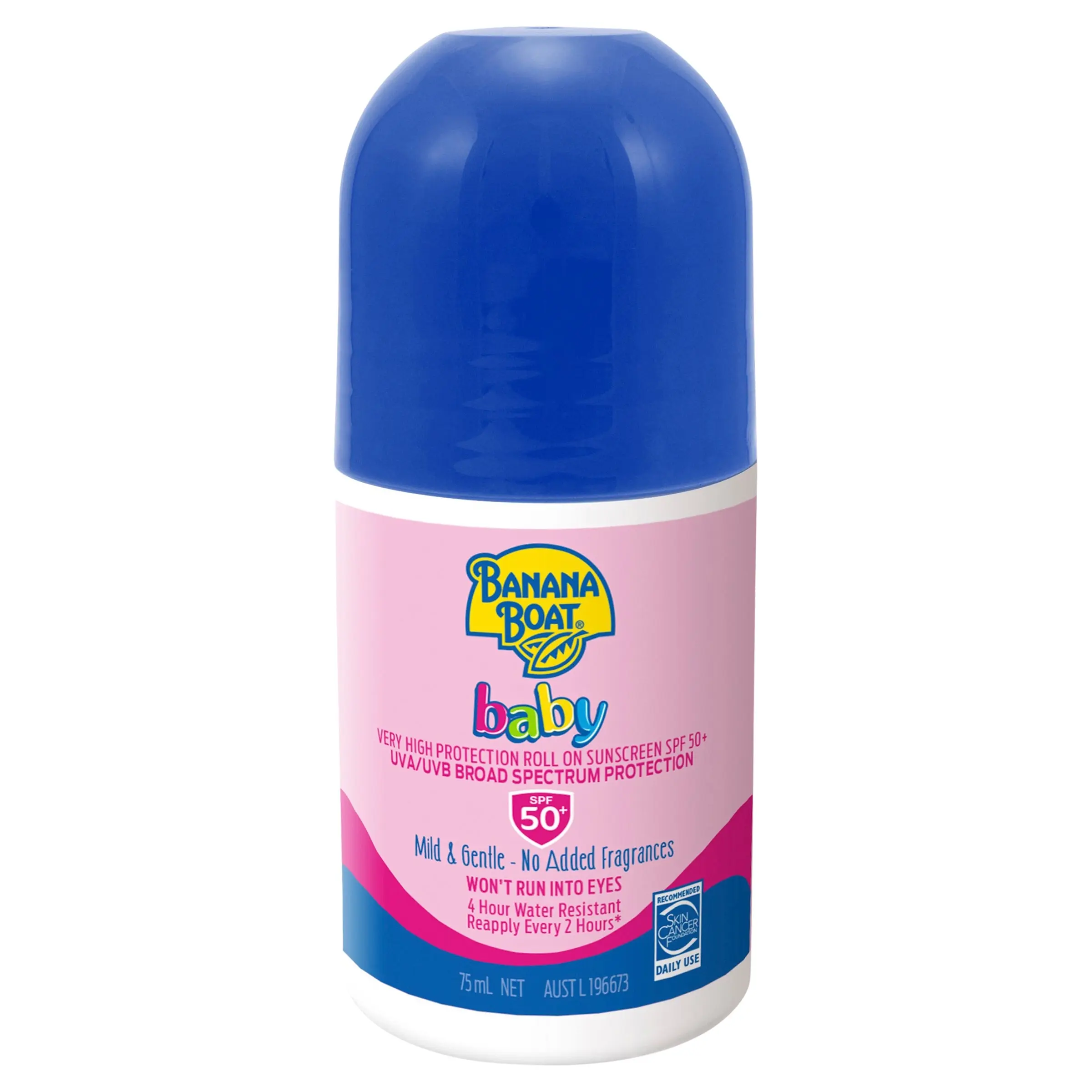 Banana Boat SPF 50+ Baby 75ml Roll on - Beauty