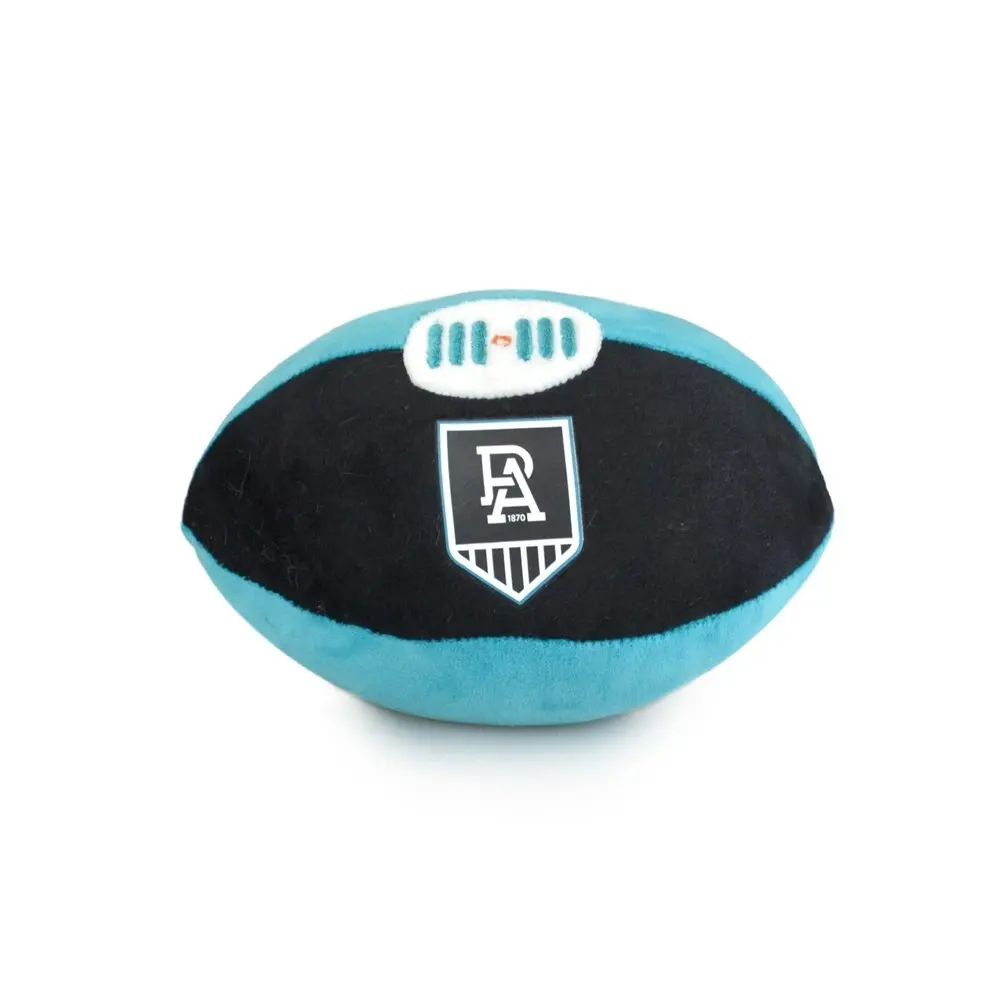 Korimco 18cm AFL Footy Port Adelaide Soft Stuffed Toy Animal Plush Kids 3y+ - Sports & Outdoor