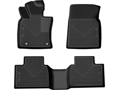 Husky Liners 95361 Weatherbeater Front And 2nd-Row Floor Mats Black 3-Piece for 2025 for Toyota Camry 95361_68