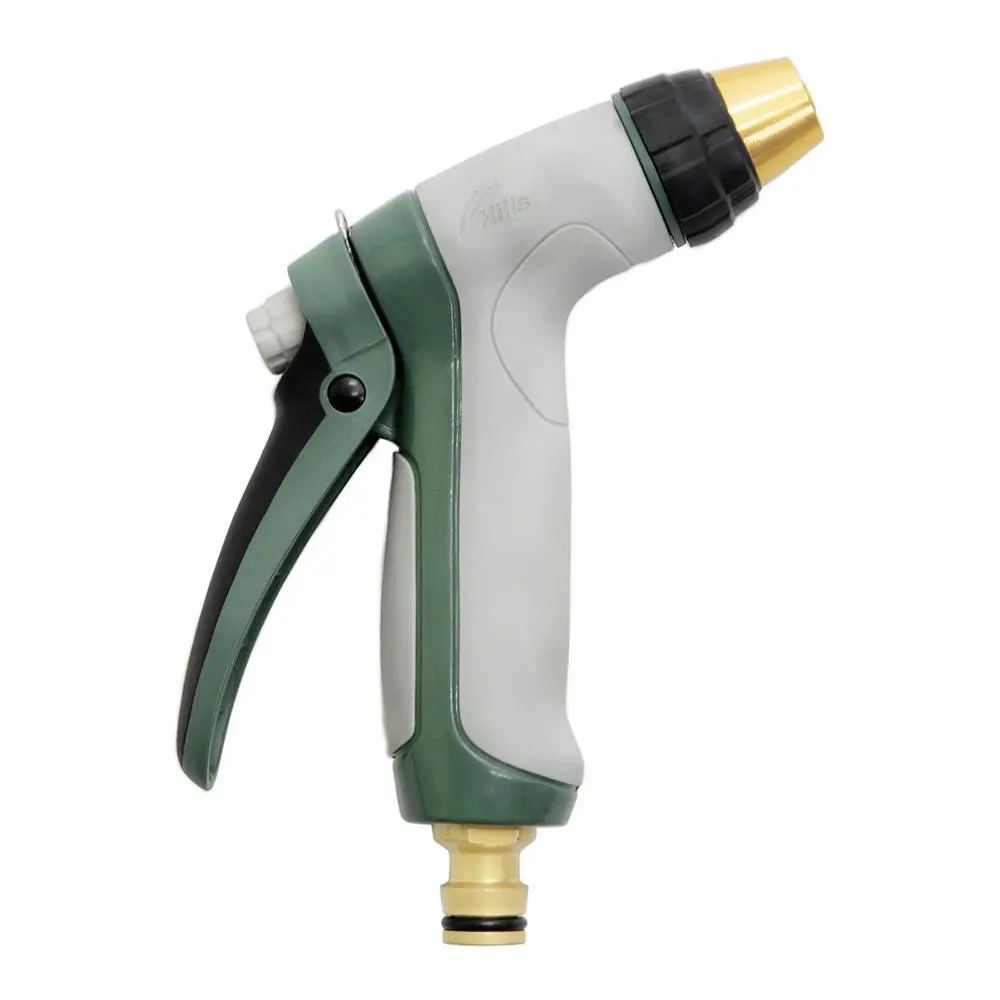 HILLS Premium Jet Gun Nozzle With Adjustable Spray Pattern And Flow Control - Home & Garden