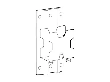 Ergotron Wall Mount for Mini PC, Thin Client, Mac mini - Dark Gray (98-721-293)