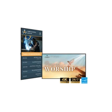 Planar Systems 998-4688-00 Planar Sle65 Simplicity E Series 65in Led Lcd Display Uhd 3840x2160 4k 60hz