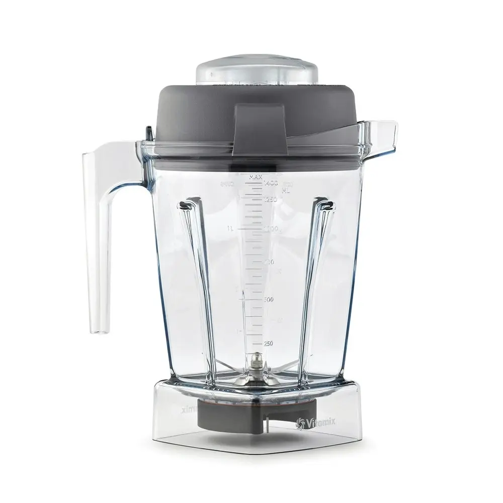 Vitamix Smoothie Juice Container Blending Cup 1.4L/32cm w/ Lid Clear/Black - Home & Garden