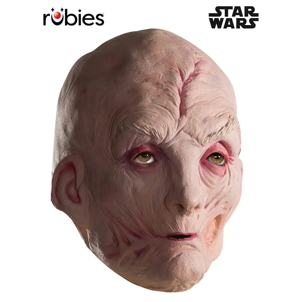 Star Wars Supreme Leader Snoke 3/4 Vinyl Mask Costume Head Accessory Adult - Fashion