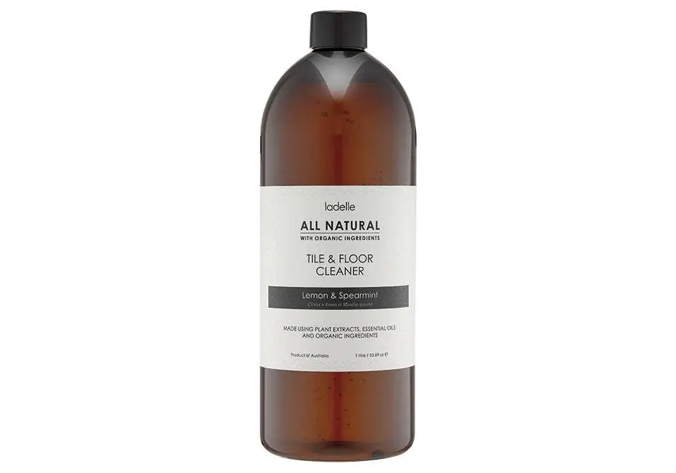 Ladelle All Natural Plant Based Lemon/Spearmint 1000ml Home Tile/Floor Cleaner - Supermarket Specials