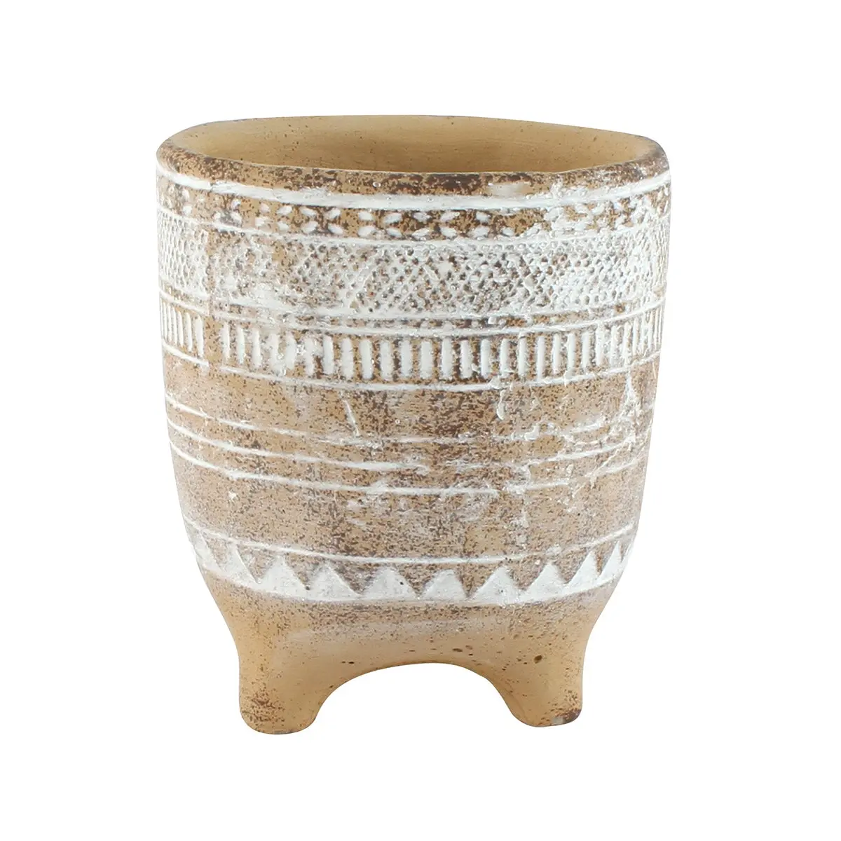 Baker Cement Pot 16 x 14cm - Home & Garden