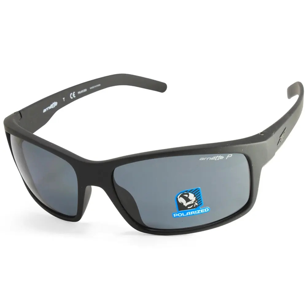 Arnette Fastball Matte Black/Grey Polarised Men's Sunglasses AN4202 447/81 - Fashion