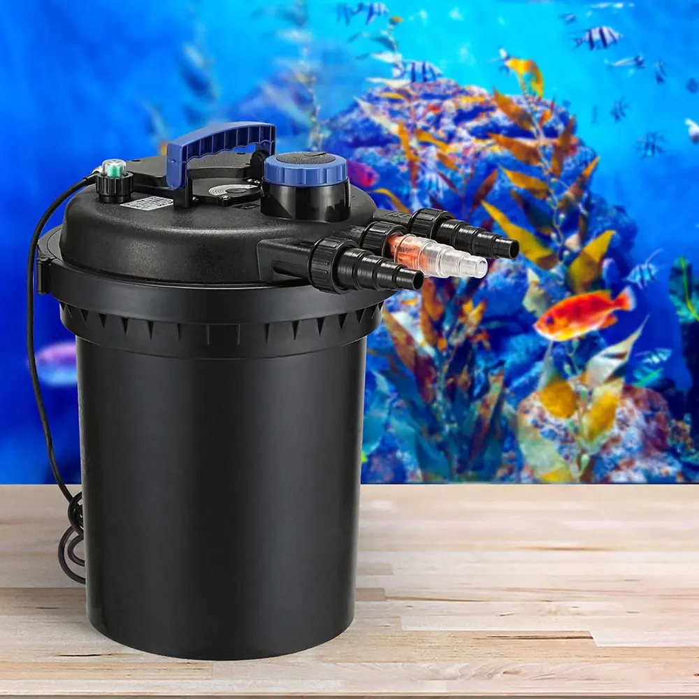 Giantz Aquarium Filter Fish Tank External Canister Water Filter 10000L/H - Pets