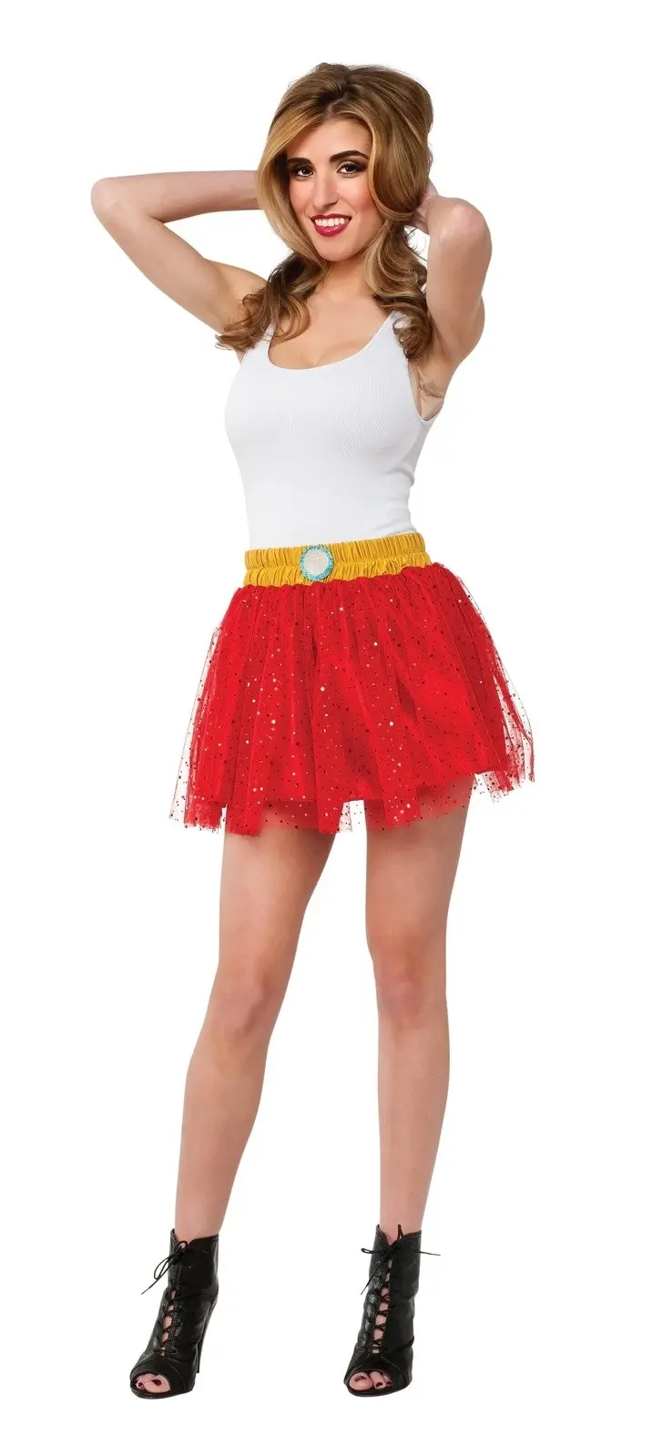 DC Comic Marvel Iron Rescue Avengers Skirt Women Dress Up Costume Size Standard - Fashion