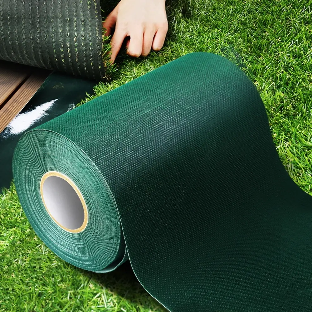Prime Turf Artificial Grass 15cmx20m Synthetic Self Adhesive Turf Joining Tape Weed Mat - Home & Garden