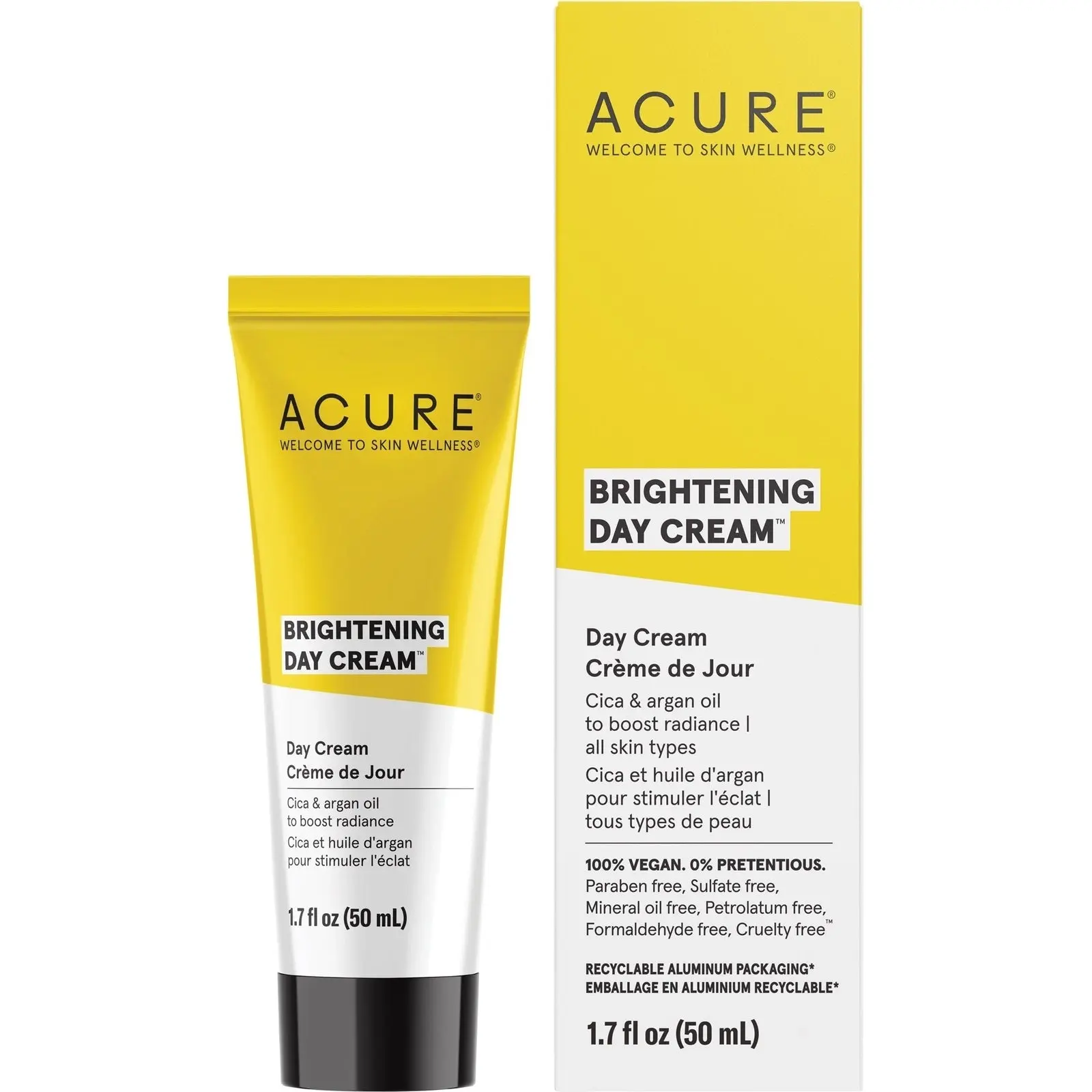Acure Brightening Day Cream 50ml - Beauty