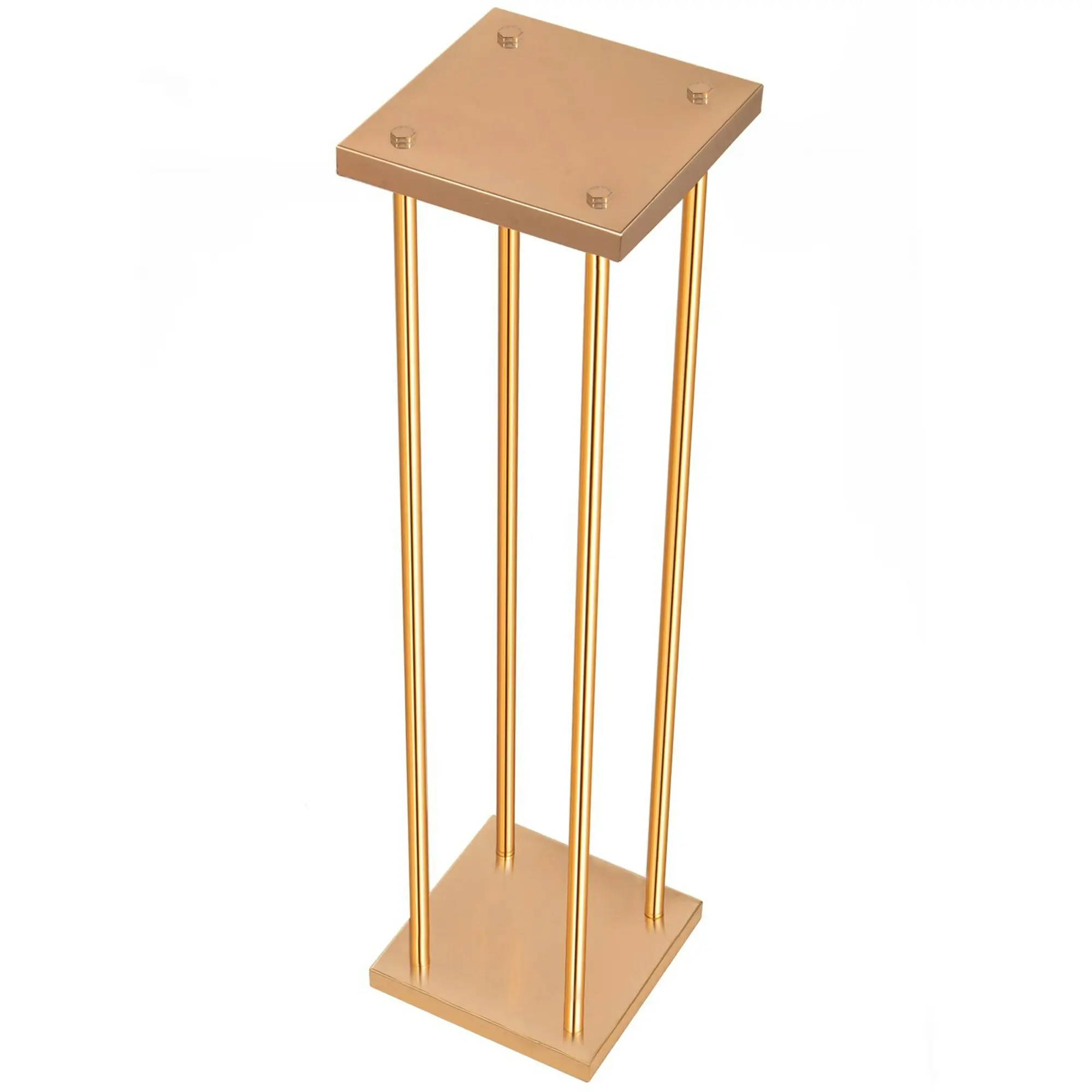 80cm Metal Flower Stand Vase Column Gold Wedding Centerpiece Tall Table Decor Floral Event Riser - Electronics