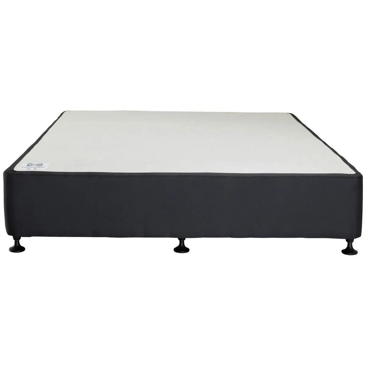Sealy Queen Advantage Base Charcoal - Furniture