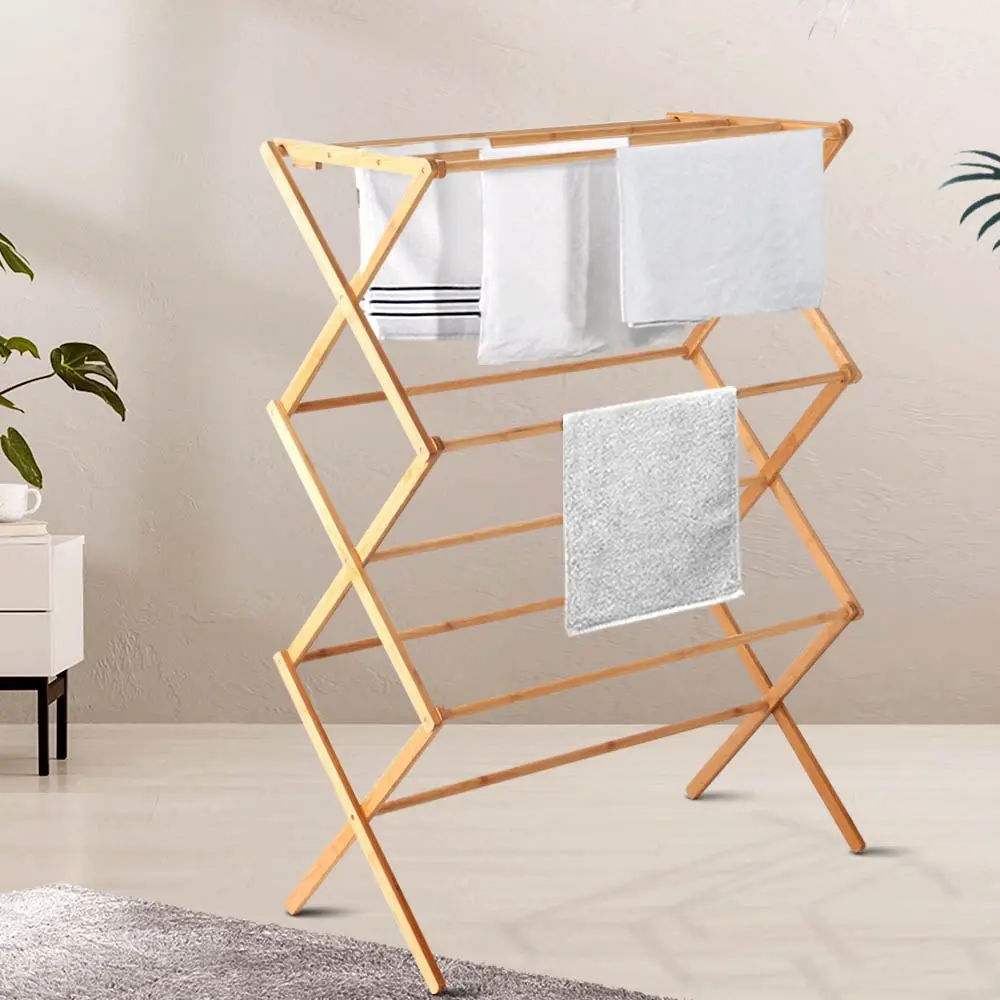 Artiss Clothes Airer Coat Rack Foldable Hanger Dryer - Home & Garden