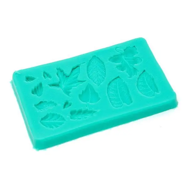 Small Leaves Silicone Fondant Mould - Home & Garden