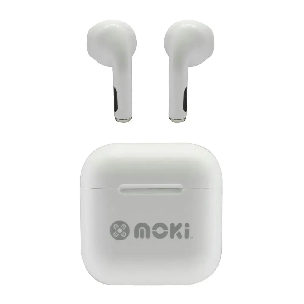 MokiPods Wireless Mini TWS Earphones/Earbuds/Headphones Bluetooth Audio/Music WH - Electronics