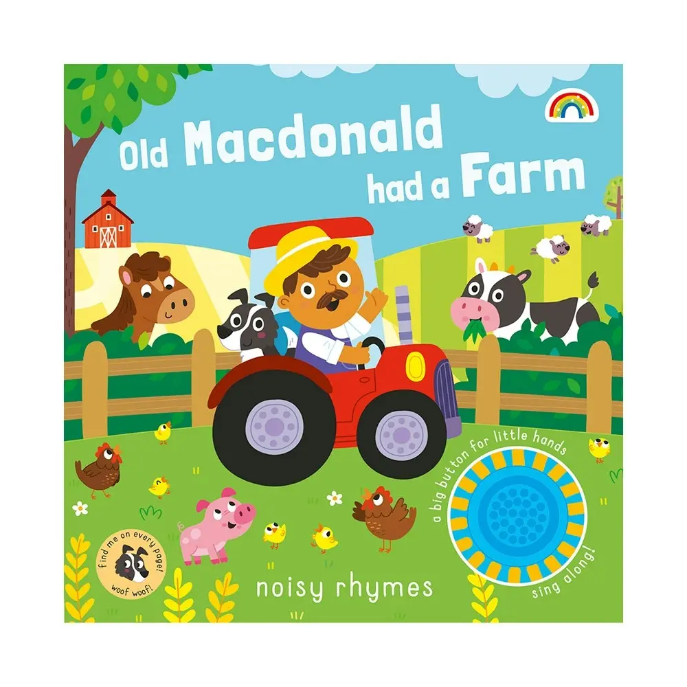 Really Decent Books Noisy Rhymes Old Macdonald Activity/Sounds Kids Book 1y+ - Entertainment