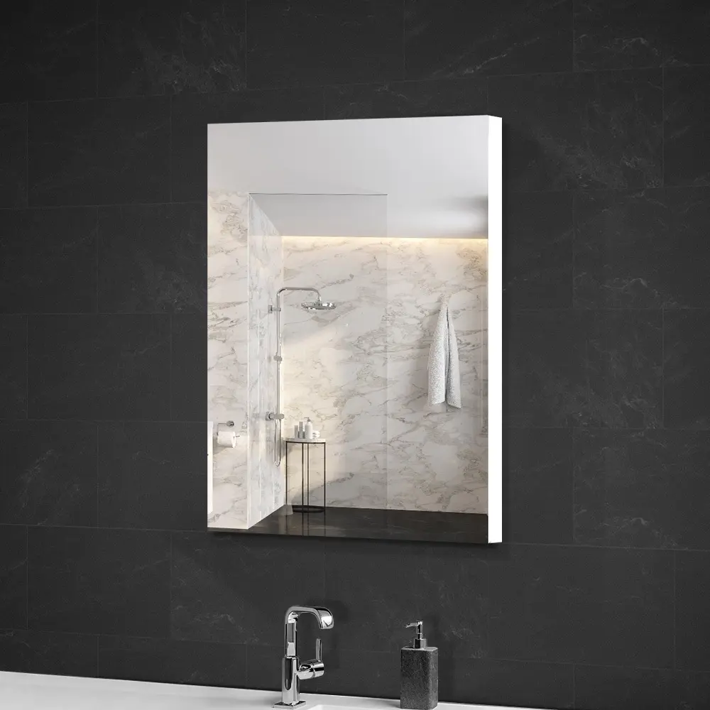 Cefito Bathroom Mirror Cabinet 450x720mm White - Furniture
