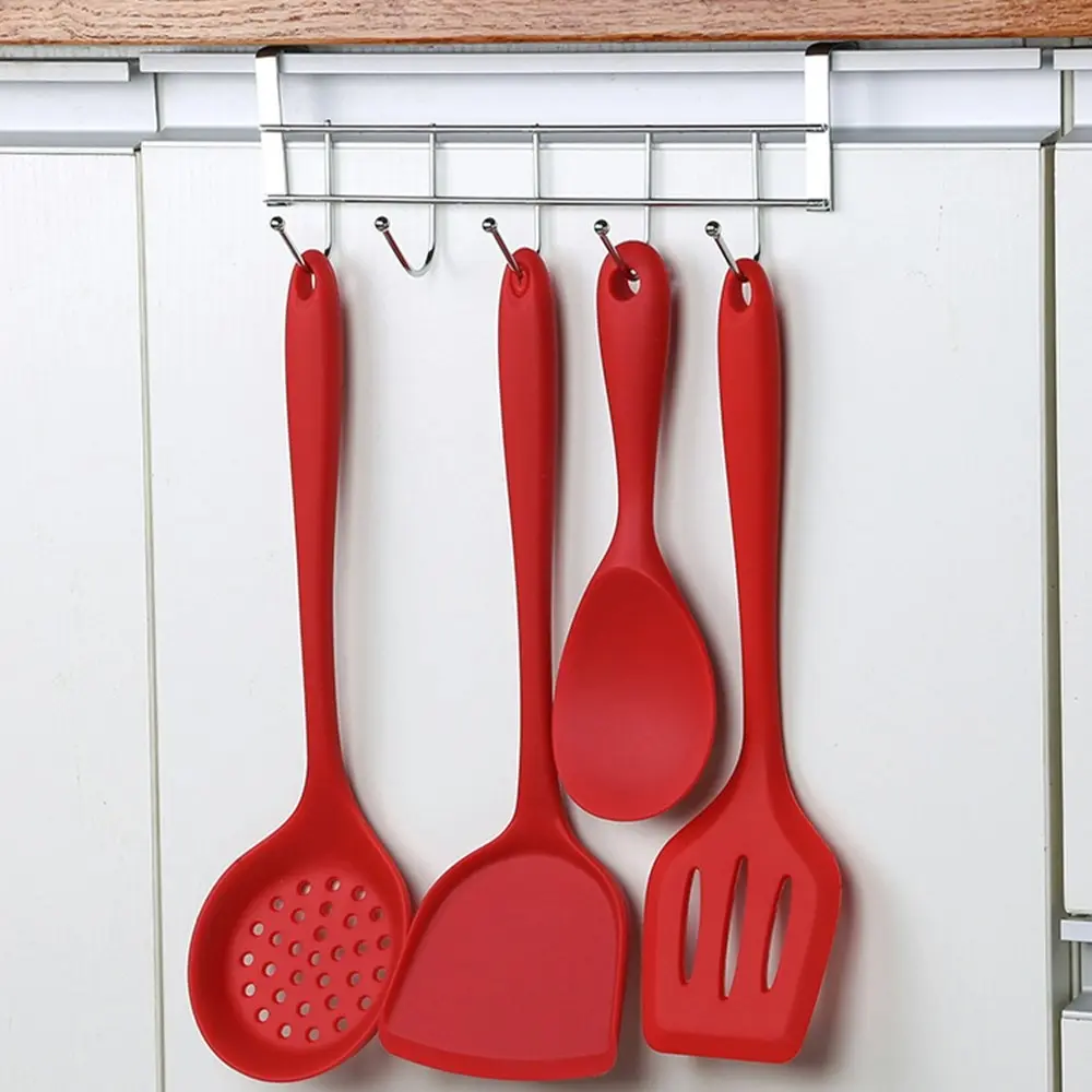 Punch-free Door Hanging Hooks Coat Rack for Hanging Clothes Hat Towel