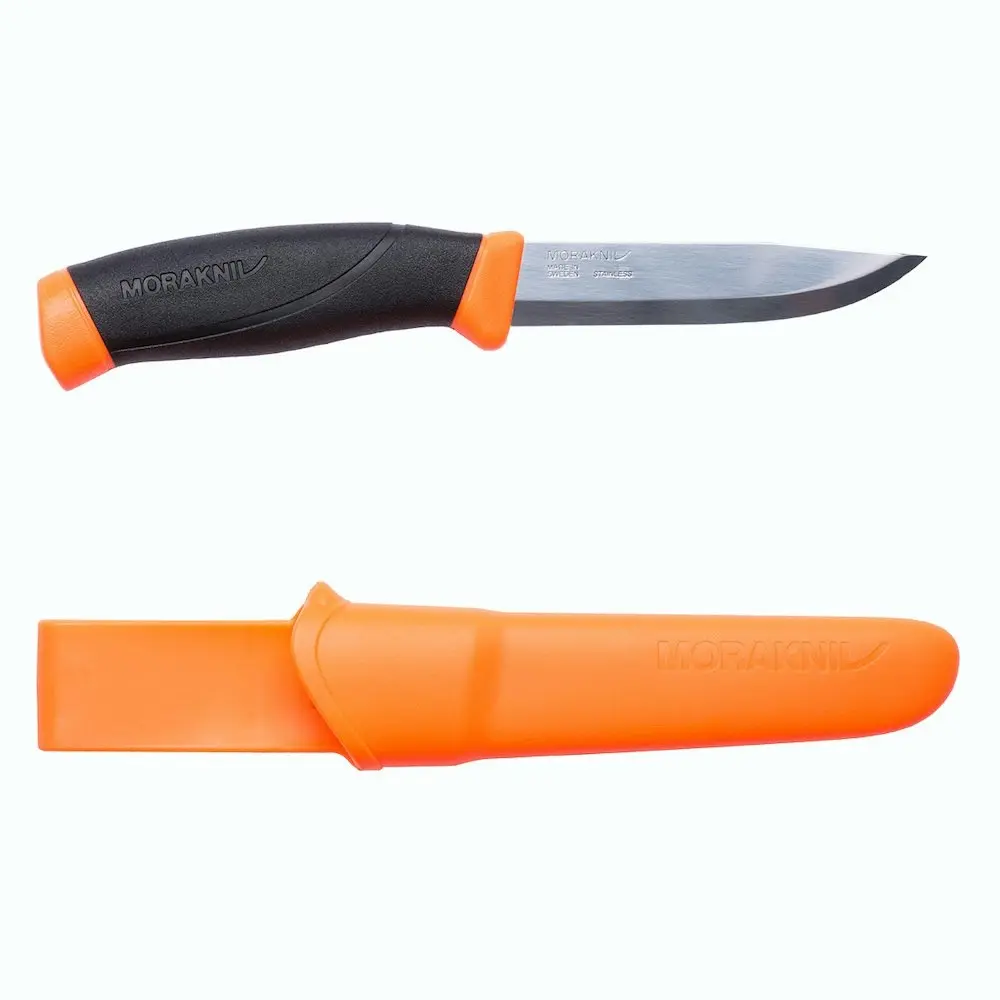 Morakniv Companion Outdoor Sports Knife + Sheath Orange YKM12090 - Sports & Outdoor