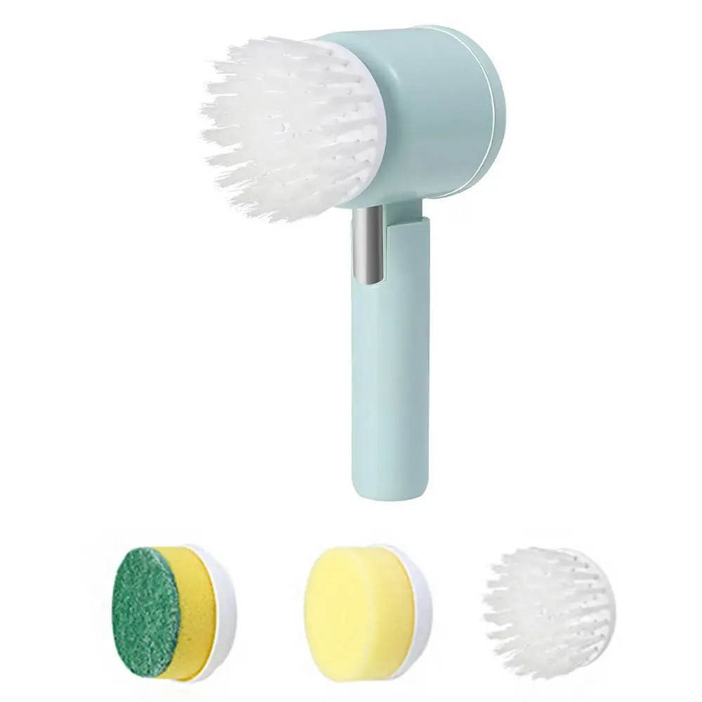 Multifunctional Handheld Wireless Cleaning Brush Kitchen Electric Cleaner - Home & Garden