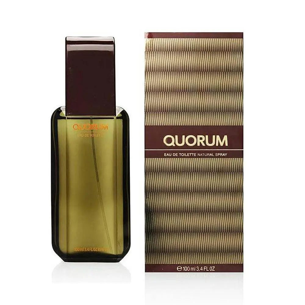 Quorum 100ml Eau de Toilette Men Fragrances EDT Natural Spray for Him - Beauty