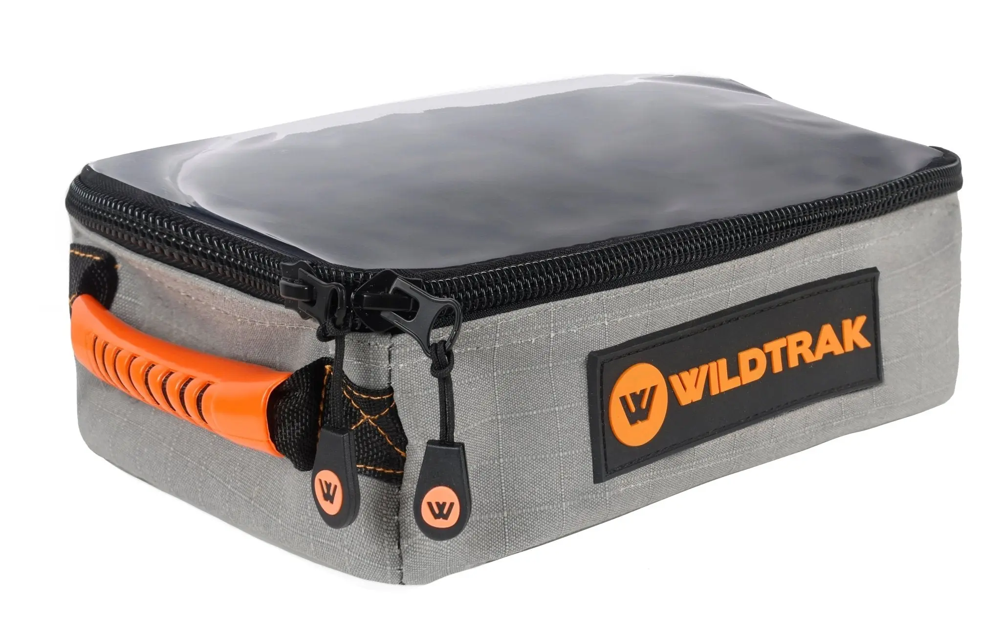 Small Canvas Clear Top Storage Bag with Handles 25x15x10cm Heavy-Duty 400gsm Ripstop Canvas for 4WD & Camping