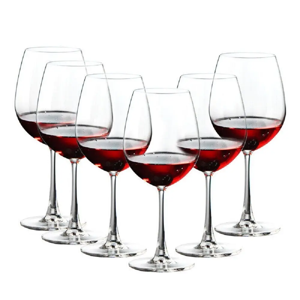 OCEAN GLASSWARE MADISON BORDEAUX 600ml RED WINE GLASS - SET 6