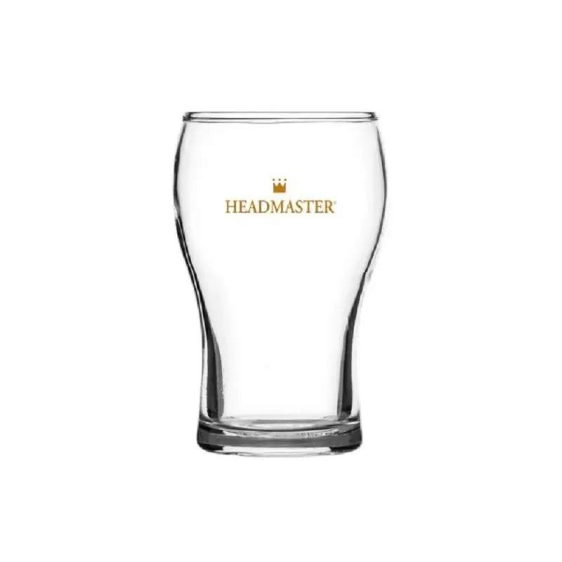 HEADMASTER WASHINGTON NUCLEATED BEER GLASS 425ml - Home & Garden
