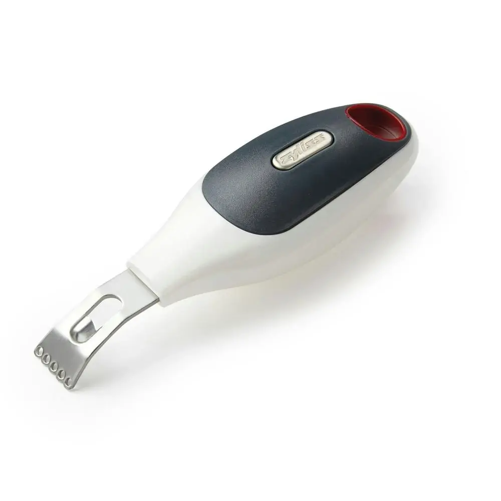 Zyliss 2-in-1 Zester Stainless Steel Kitchen Citrus/Lemon Lime Grater White