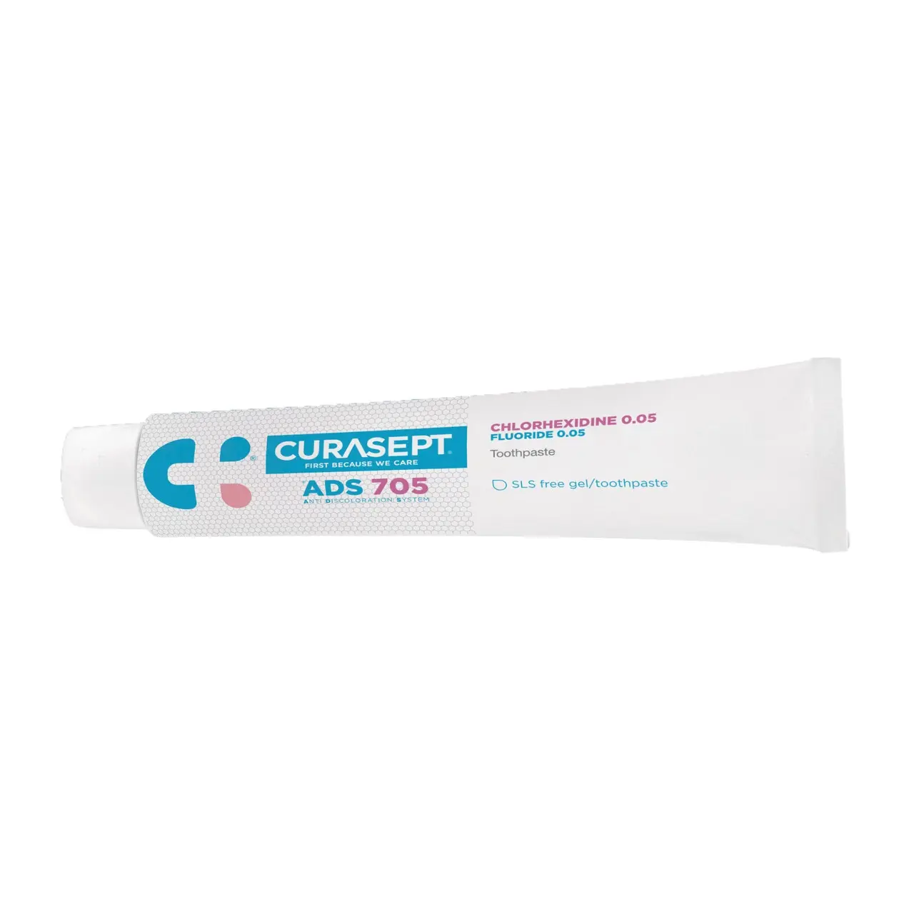Curasept ADS 705 SLS Free Gel 0.05% Tooth Paste 75ml - Health