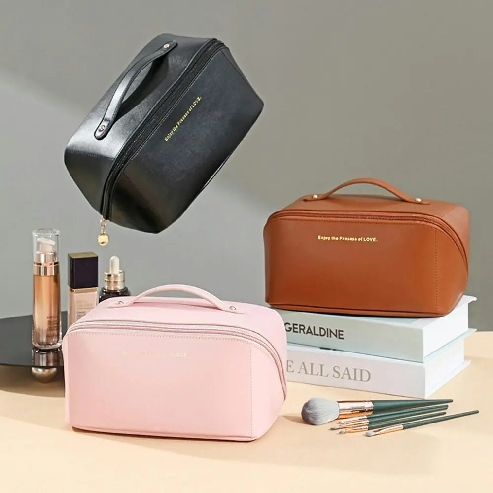 3 Pack Large Travel Cosmetic Bag Waterproof Makeup Bag Portable Toiletry Bag - Home & Garden