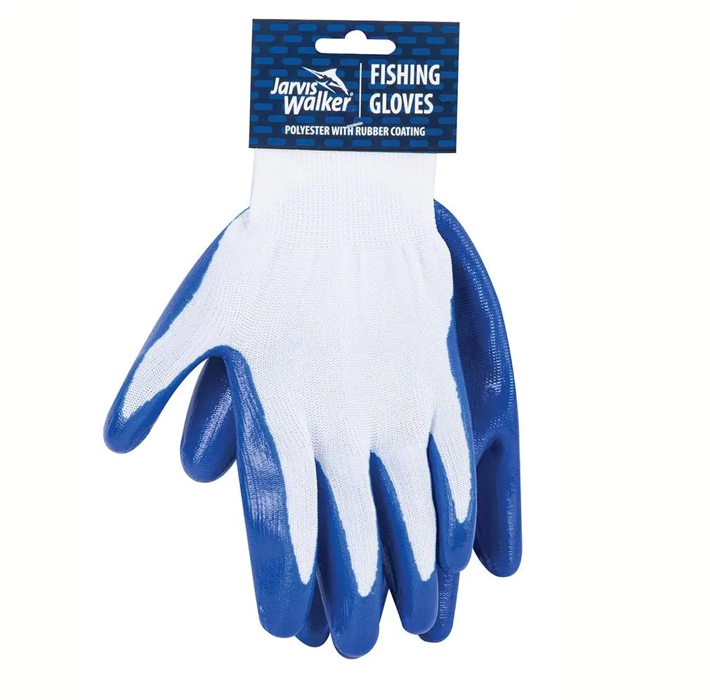 Jarvis Walker Fishing Gloves Rubber Coated - Sports & Outdoor