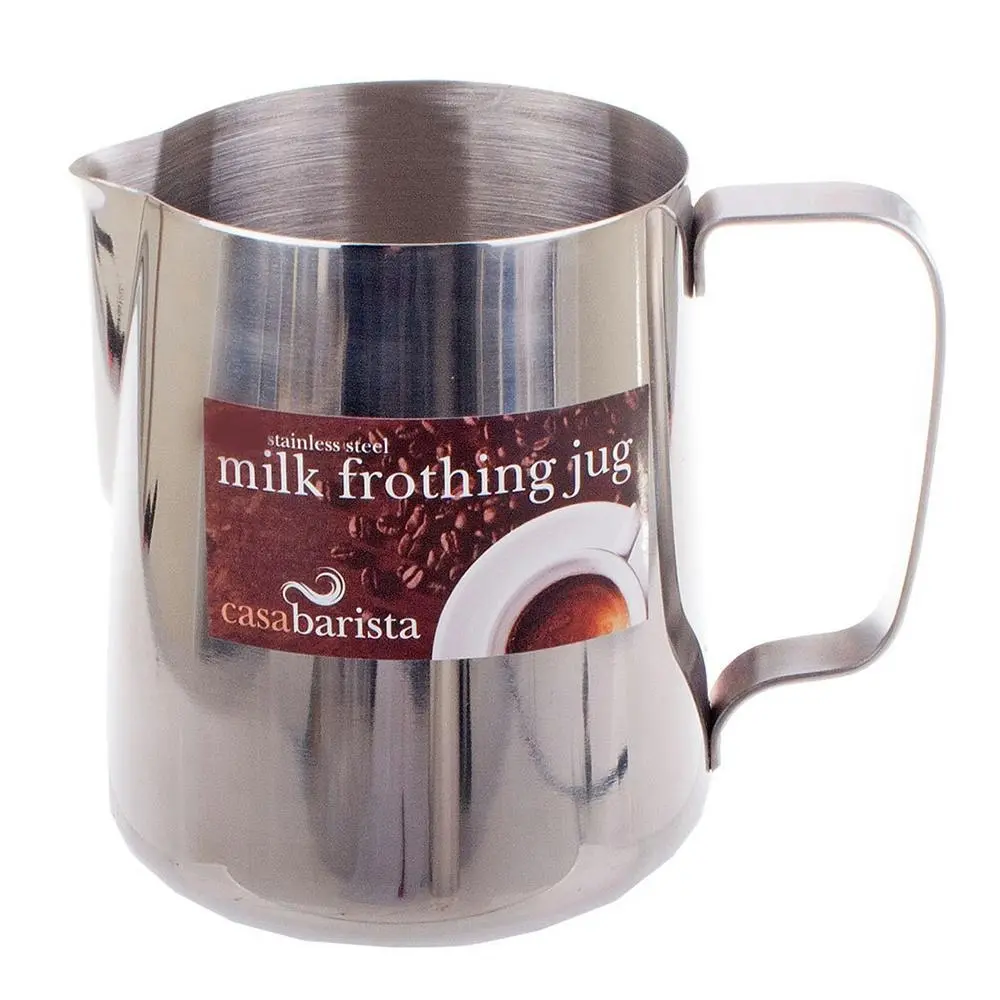 Casa Barista 900ml Stainless Steel Milk Coffee Latte Frothing Cup Pitcher Jug - Home & Garden