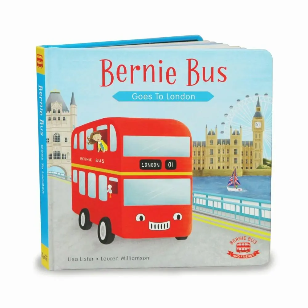 Indigo Jamm Hardcovered Short Story Book Bernie Bus Goes To London Baby 12m+ - Entertainment