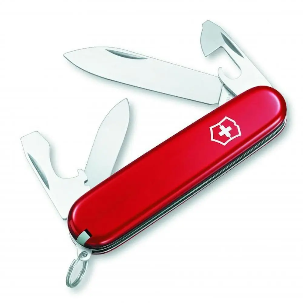 Victorinox Swiss Army Knife Recruit Multi Tool | 10 Functions - Sports & Outdoor