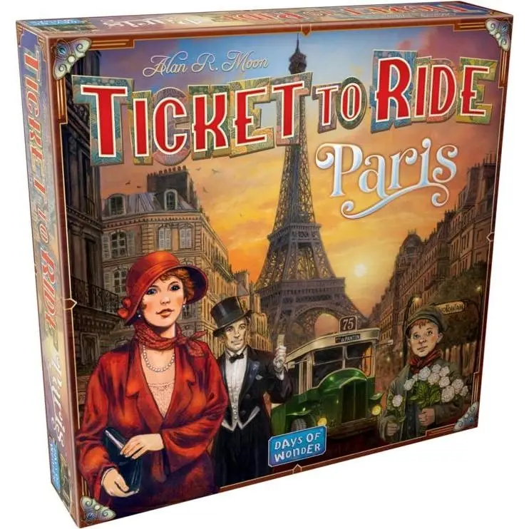 Ticket to Ride Paris - Toys & Games